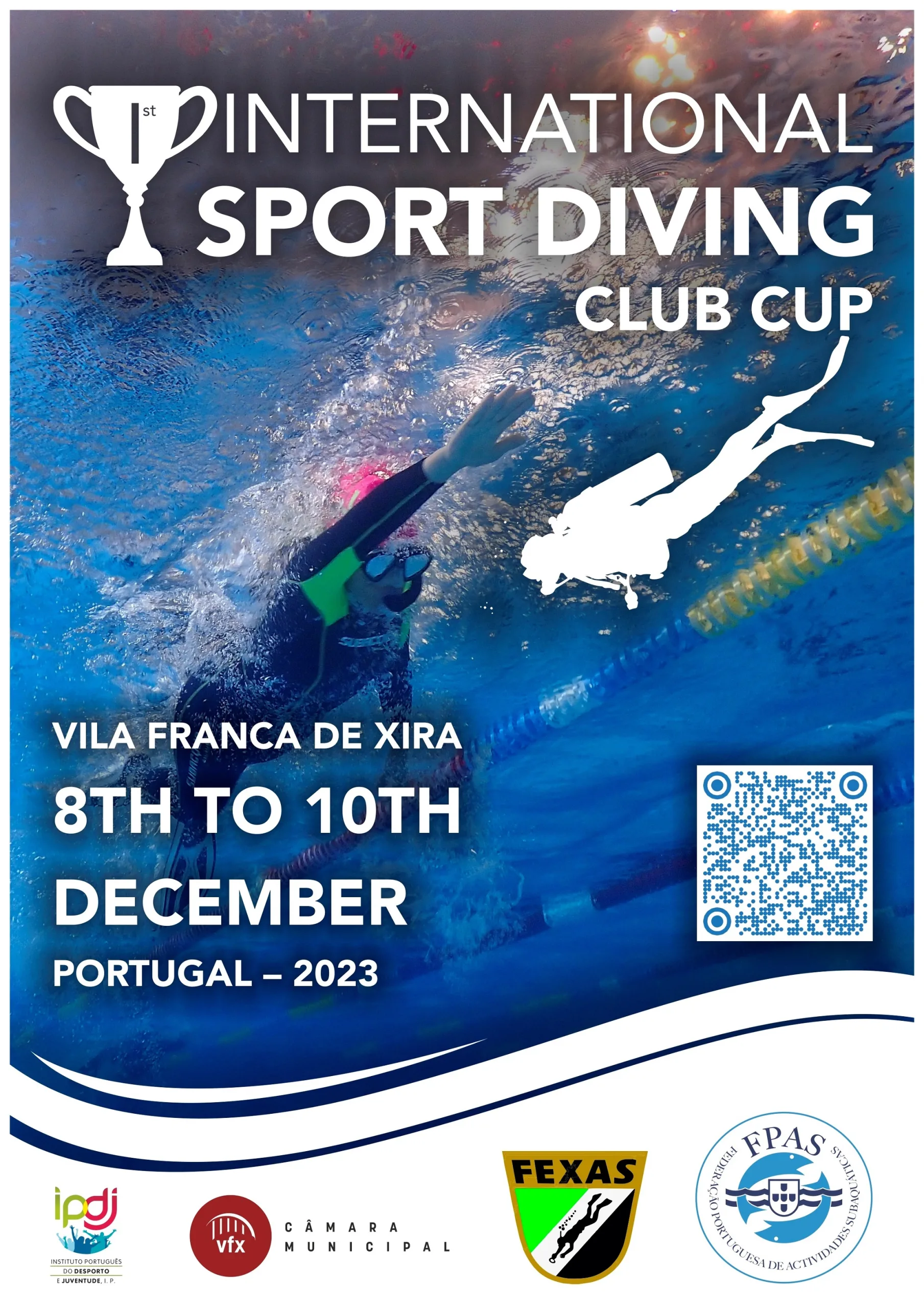 Cartaz Ist International Sport Diving CLUB CUP